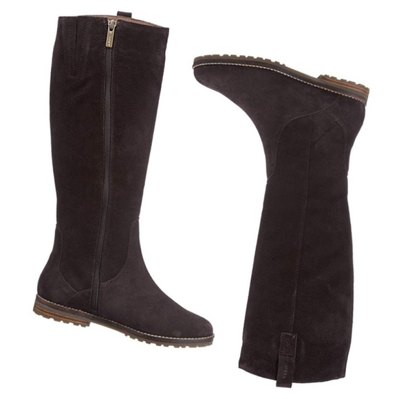 Gant Dark Brown Suede Riding Boots Size 39 - Picture 1 of 8